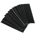 12Pcs/Set Fingerboard Grip Tape Self-Adhesive Sandpaper Grip Tape Wooden Fingerboard Deck Grip TapeSticker For Mini Fingerboards.