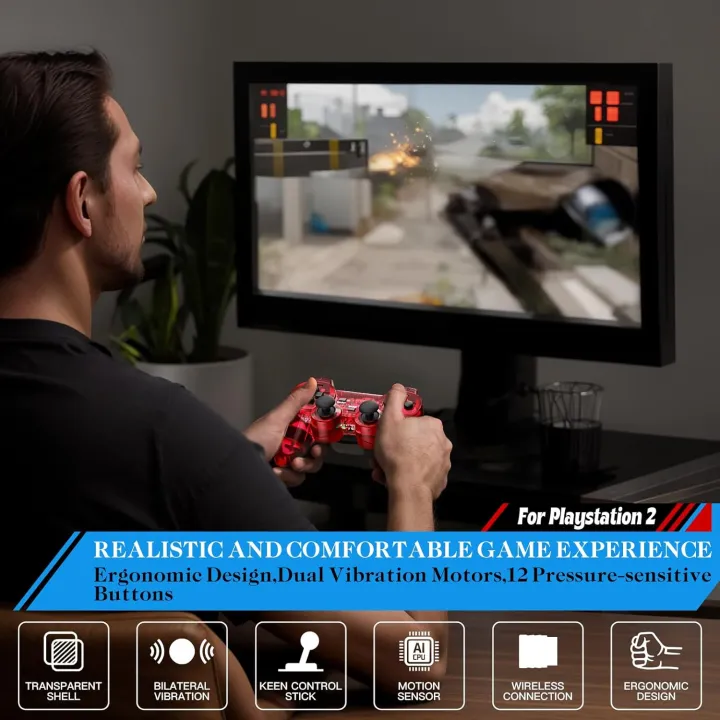 Wireless%20Gamepad%20for%20%20PS2/PS1%20Game%20Controller%20for%20Playstation%202%20Console%20Joystick%20USB%20PC%20Controle%20with%20Double%20Vibration%20Shock%20-%20Image%205