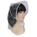 1Pcs Protect Hairstyle Rain Hat Plastic Bonnet For Women And Lady Clear Keep You Hair Looking Perfect Even After A Rain Shower. 