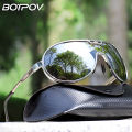 Fishing Sunglasses PC Frame Men and Women Trendy Round Windproof Shades with UV Protection Cycling Driving Travel With BOX.