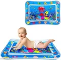 Inflatable Tummy Time Mat Premium Baby Water Play Mat for Infants and Toddlers for 3 to 24 Months Strengthen Your Baby's Muscles. 