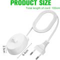 LISI Charger Fit for Oral B Braun Electric Toothbrush iO Series 3 4 5 6 1000/3000/5000/7000/7500 Waterproof Inductive Base. 
