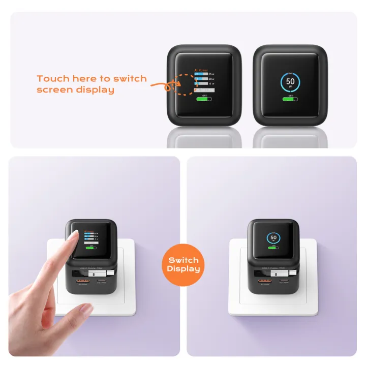 70W%20GaN%20Fast%20Charger%20with%20Type-C%20Retractable%20Cable%203%20IN%201%20PD3.0%20QC4.0%20PPS%20Fast%20Charging%20for%20IPhone%2016%2015%2014%20%20Tablet%20Laptop%20-%20Image%207