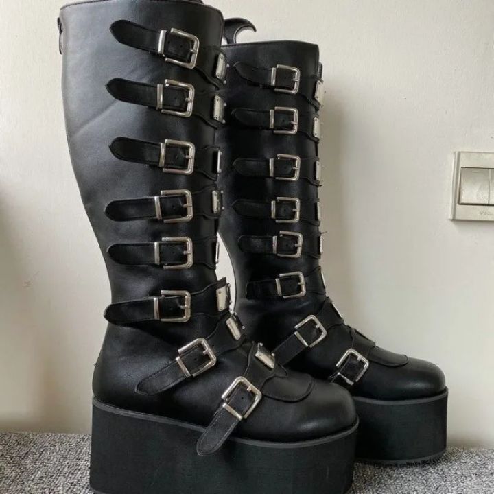 Women%20Boots%20Cosplay%20Ladies%20High%20Heel%20Platform%20Wedges%20Women%20High%20Boots%20Gothic%20Buckle%20Strap%20Long%20Tube%20Leather%20Female%20Boots%20Plus%20Si%20-%20Image%206