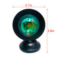 Led USB Sunset Lamp Projector Home Decor Night Light Portable Mood Light For Bedroom Living Room Wall Photography Neon Lights. 