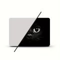 2-Piece Cat Laptop Art Decal Case, Universal Netbook Skin Sticker Non-Repeatable Make Tian's Laptop Skin.