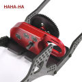 Aluminum 2Low Transmission 30% OD Gearbox with Delrin Skid Spur Gear for 1/10 RC Crawler Capra SCX10 LCG Cheater Rigs Building.