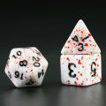 Board Game Accessories Cubes High Quality Acrylic Dice Unique Blood Effect Mixing Colours Effect For Entertainment Table Gaming. 