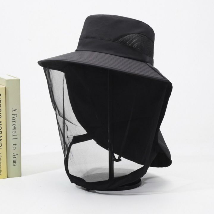 Fashion%20Unisex%20Foldable%20Mosquito%20Hat%20With%20Hidden%20Net%20Mesh%20Repellent%20Insect%20Bee%20Protection%20Casual%20Outdoor%20Sunscreen%20Fishing%20Cap%20-%20Image%207