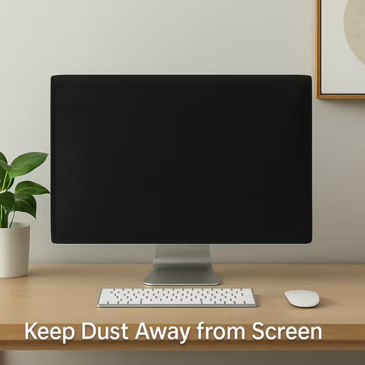 Universal Computer Monitor Dust Cover, Anti-Dust & UV Protection ...