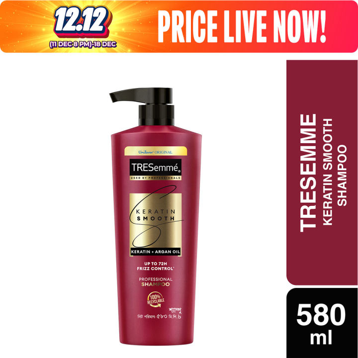 Tresemme Shampoo Keratin Smooth 580ml
