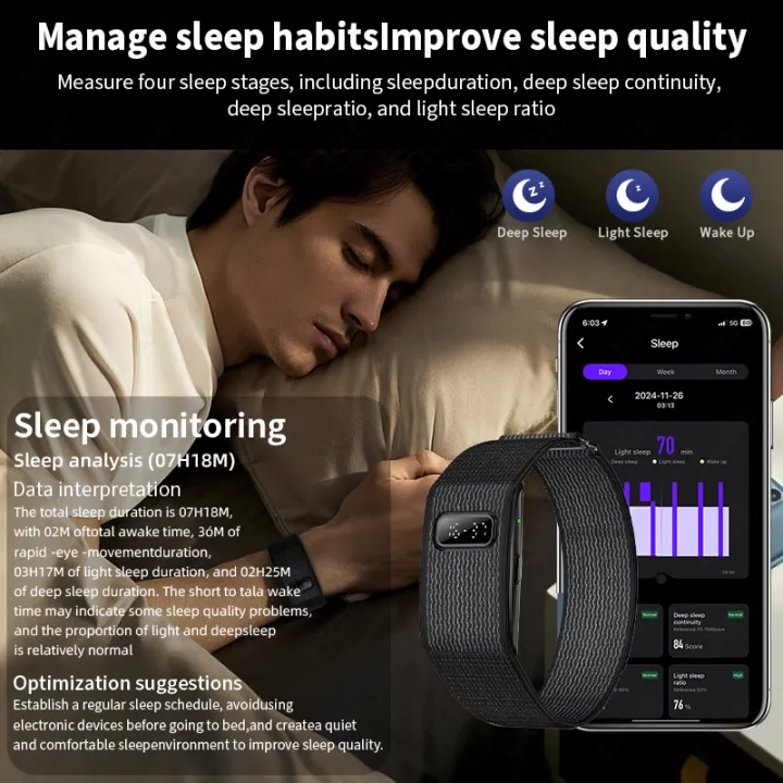 LIGE%20New%20Men's%20Digital%20Smart%20Watch%20With%2024-Hour%20Heart%20Rate%20Monitor%20AI%20Health%20Tracker%20Incoming%20Call%20Notifications%20Smart%20Bracelet%20-%20Image%204