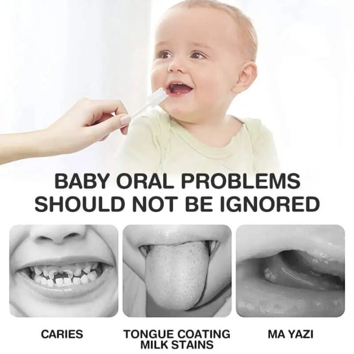 30/60pcs%20Baby%20Oral%20Cleaning%20Stick%20Disposable%20Cleaner%20Milk%20Teeth%20Gauze%20Toothbrush%20Baby%20Tongue%20Washing%20For%20Newborn%20Oral%20Care%20-%20Image%205