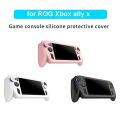 Silicone Handheld Game Console Case Soft Shockproof Protective Cover Anti Slip Ergonomic Host Shell for ROG Xbox ally X. 