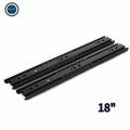 10" to 20" Inch (1set=2pcs) Metal Duty 3 Part Drawer Channel, Drawer slides channel, SS Ball Bearing Drawer channel– Full Extension Soft Closing Slides. 