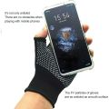 1 Pairs Bicycle Fingerless Gloves Lightweight Sunscreen Anti-Slip Riding Outdoor Workout Gloves Fitness Cycling Motorcycle. 
