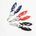 Small Size Fishing Stainless Steel Plier Freshwater Saltwater Hook Remover Scissors Metal Fishing Tackles.