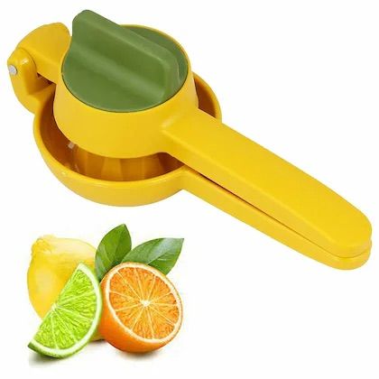 2 in 1 Orange Juicer Plastic Manual Orange juice Squeezer & twister for Kitchen-Heavy Duty Abs Material Hand Juicer Machine for Orange Juice Maker, citrus, lemon, Lime juice extractor