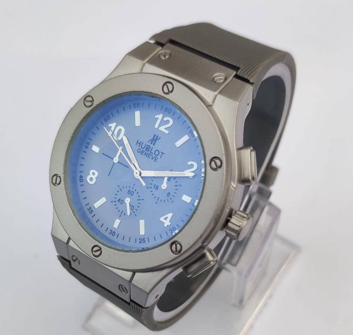 Hublot Geneve Men |  Stainless Steel Classic Wrist Watch | original