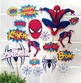 Spiderman Theme Picture Cake Topper  102. 