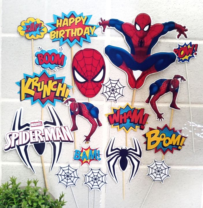 Spiderman%20Theme%20Picture%20Cake%20Topper%20%20102%20-%20Image%205