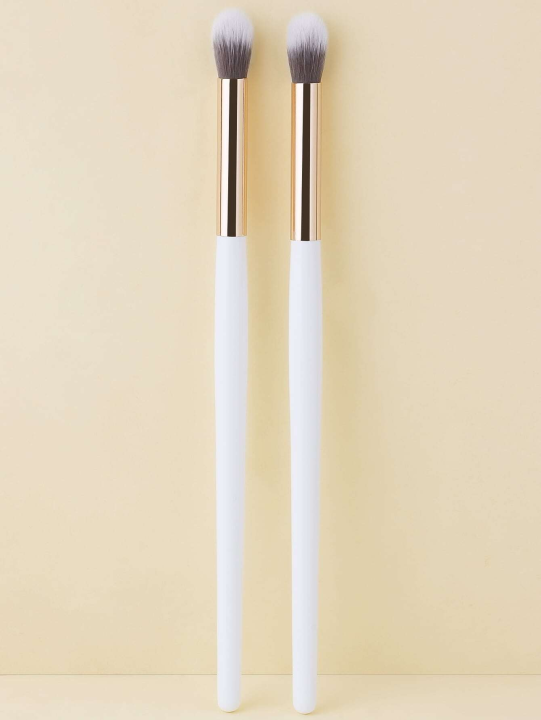 2pcs Platinum Eye Socket Details Blending Makeup Brushes Black Friday