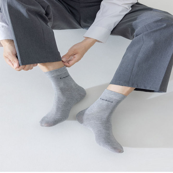 10/5Pairs%20Men%20Bamboo%20Socks%20Comfortable%20Breathable%20Casual%20Business%20Men's%20Crew%20Socks%20High%20Quality%20Guarantee%20Sox%20Male%20size%2038-44%20-%20Image%205