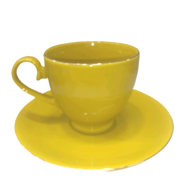 Yellow Cup souser 12pes set