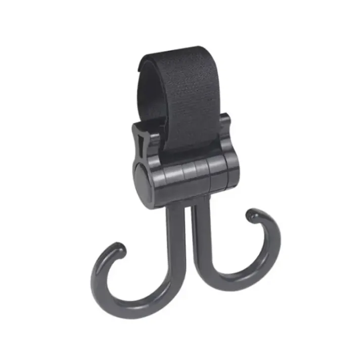 Double%20Hook%20Load-bearing%20Sturdy%20and%20Durable%20360%20Degree%20Rotating%20Adjustable%20Hook%20and%20Loop%20Fasteners%20Baby%20Stroller%20Accessories%20-%20Image%202
