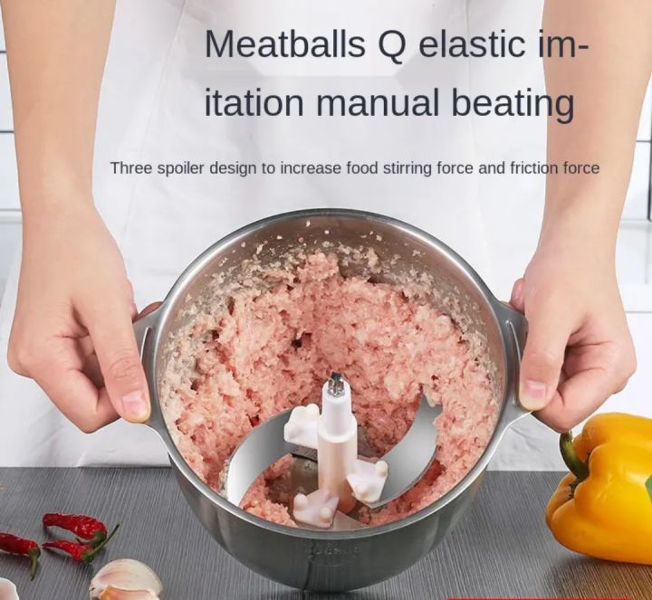 Silver%20Crest%203L%20Electric%20Meat%20Grinder%20And%20Food%20Chopper%20%7C%20500W%20100%25%20Copper%20Motor%20%7C%203-Speed%20Stainless%20Steel%20Food%20Processor%20For%20Keema,%20Masala,%20Vegetables%20And%20Garlic%20%7C%204-Blade%20Mincer%20Machine%20-%20Image%207