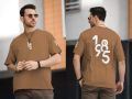 new stylish drop shoulder num print t-shirt  for mens. 