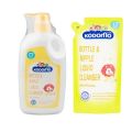 Combo of 2 - Kodomo Cleanser For Baby Bottle & Accessories-1250 ml. 