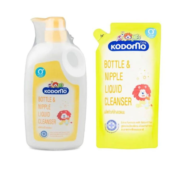 Combo of 2 - Kodomo Cleanser For Baby Bottle & Accessories-1250 ml