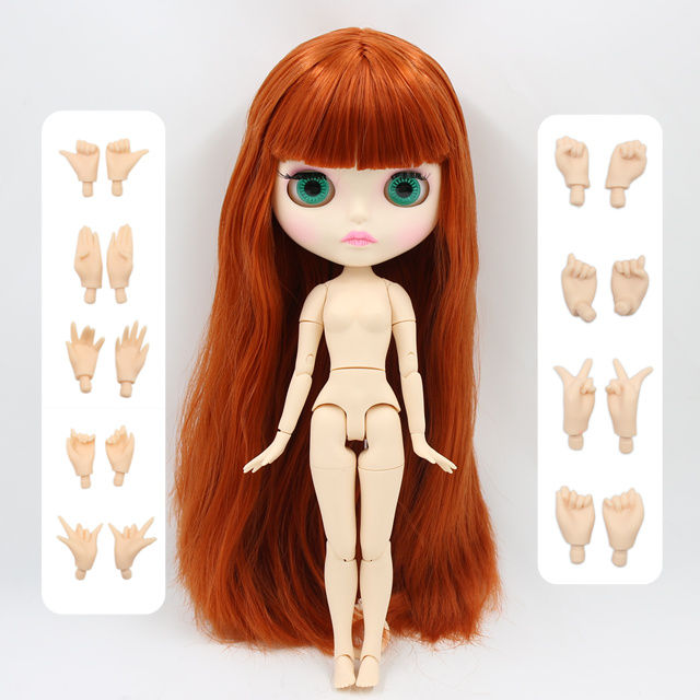 ICY%20DBS%20Blyth%20Doll%201/6%20bjd%20toy%2030cm%20red%20brown%20Hair%20white%20skin%20joint%20body%20matte%20face%20girl%20%20ob24%20anime%20doll%20-%20Image%207