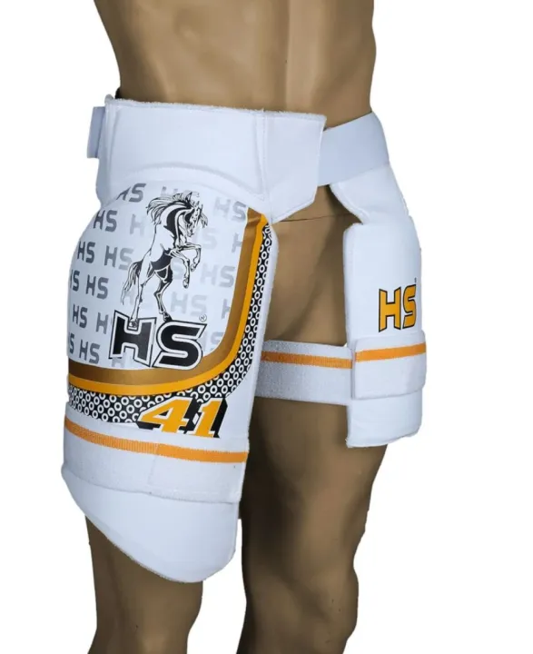 Cricket Thigh Guards | Babar Azam Cricket Gear | HS 41 Thigh Guards ...
