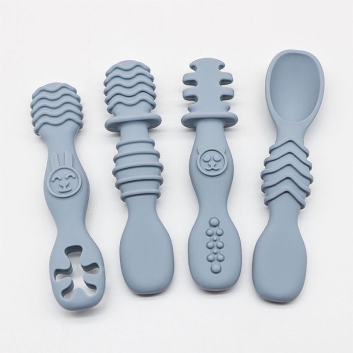 4%20Pcs%20Silicone%20Baby%20Food%20Spoons%20Easy-to-Grip%20Training%20Utensils%20Children's%20for%206%20Months%20Years%20Old%20Infants'%20for%20BPA-Free%20Christmas%20Gift%20Tableware%20-%20Image%207