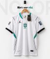 Brazil Away Jersey 2025 White Edition Football Sports T-Shirt for Men. 
