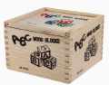 ABC Educational ABC Wood Blocks Baby In Storage Box - 48 pieces. 