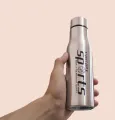 500ml/750ml/1000ml Sport Water Bottle Single-layer Rugged Water Cup Travel Camping Sports Drink Bottles Drinkware Stainless Steel. 