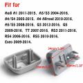1Pcs Car Sun Visor Clip Gray Interior Hanger Hook Clip Bracket for Audi A1 A3 S3 A4 S4 Allroad A5 S5 Q3 Q5 8U0857562A Grey.