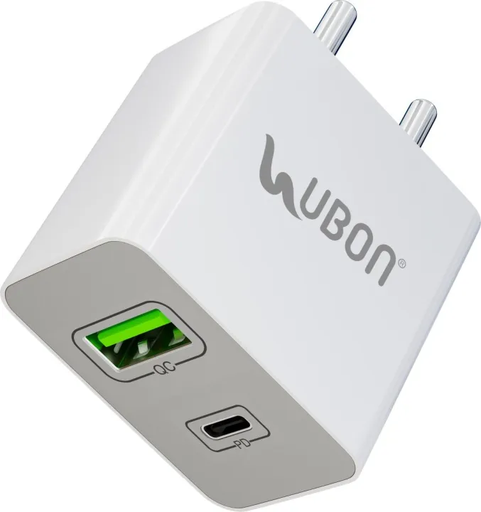 UBON%2025W%20Mobile%20Charger%20%7C%20CH-300%20OG%20Series%20%7C%20Type%20C%20+%20USB%20Power%20Adapter%20-%20Image%206