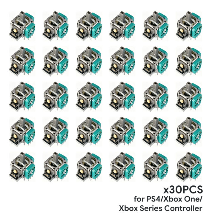 DATA%20FROG%2010/20/30pcs%20Replacement%203D%20Analog%20Joystick%20For%20PS5/PS4/SwitchPro/Xbox%20One%20Controller%20ThumbStick%20Repair%20Parts%20Accessory%20-%20Image%203