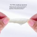 200PCs Disposable Alcohol Cotton Pads Car Detailing Wash Towel Alcohol Disinfection Wipes Large Screen Glasses Cleaning Cotton. 