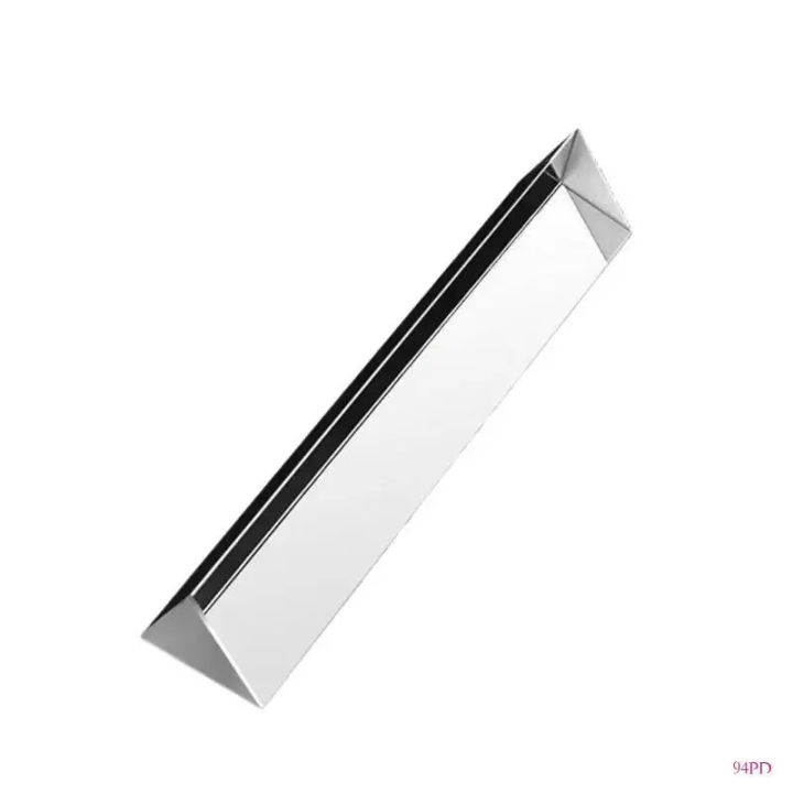 Triangle Led Rotating Prism 25x25x80mm Triangular Prism BK7 Optical Prisms Glass Physics Teaching ...