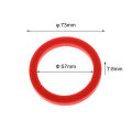 E61 Silicone Group Gasket 8.0MM Group Head Kit For Gaggia Coffee Machines O-Ring Gasket Coffeeware Leak-Proof Seal 73x57x8 MM. 