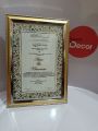 Nikkah Nama Certificate Customize A4 Size with Frame. 
