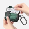 For Air Pods 3 2 1 Case Carbon Fibre Waterproof Switch Case Earphone Case Shockproof Cover For Air Pods Pro 2 1 Protective Cover. 