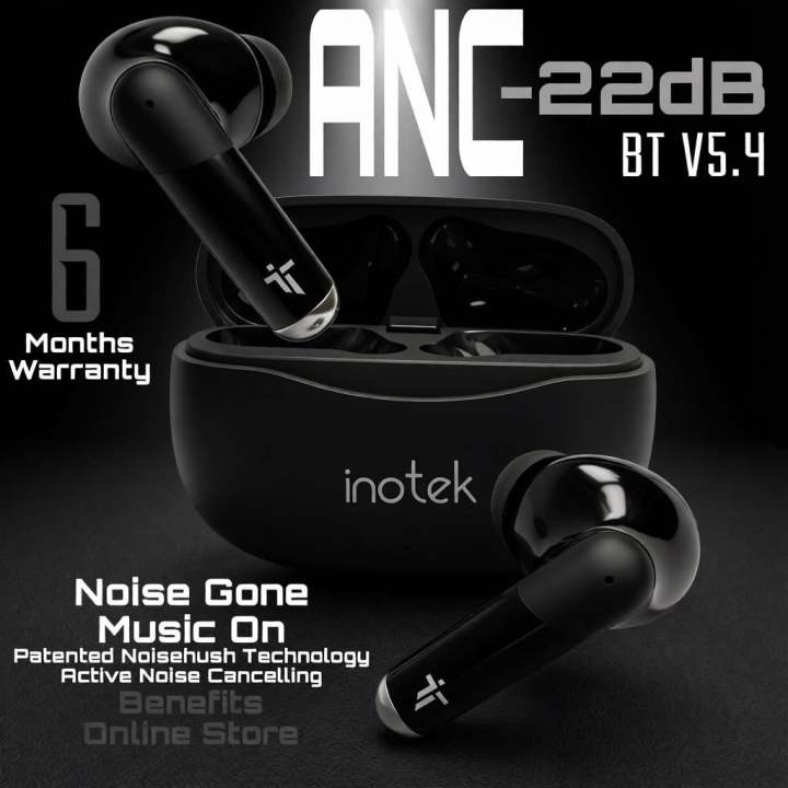 Airpods Inotek 5.4 ANC/ENC True Wireless Stereo High-Definition Sound Quality