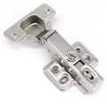 2PCS Stainless Steel Hydraulic Concealed Hinges – Self-Closing Continuous Door Hinges for Cabinet & Furniture. 
