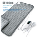 Electric Heating Pads for Back Neck Shoulder Relief Home Sofa Office Desktop Winter Warm Blanket Auto-Off Machine Washable Mat. 